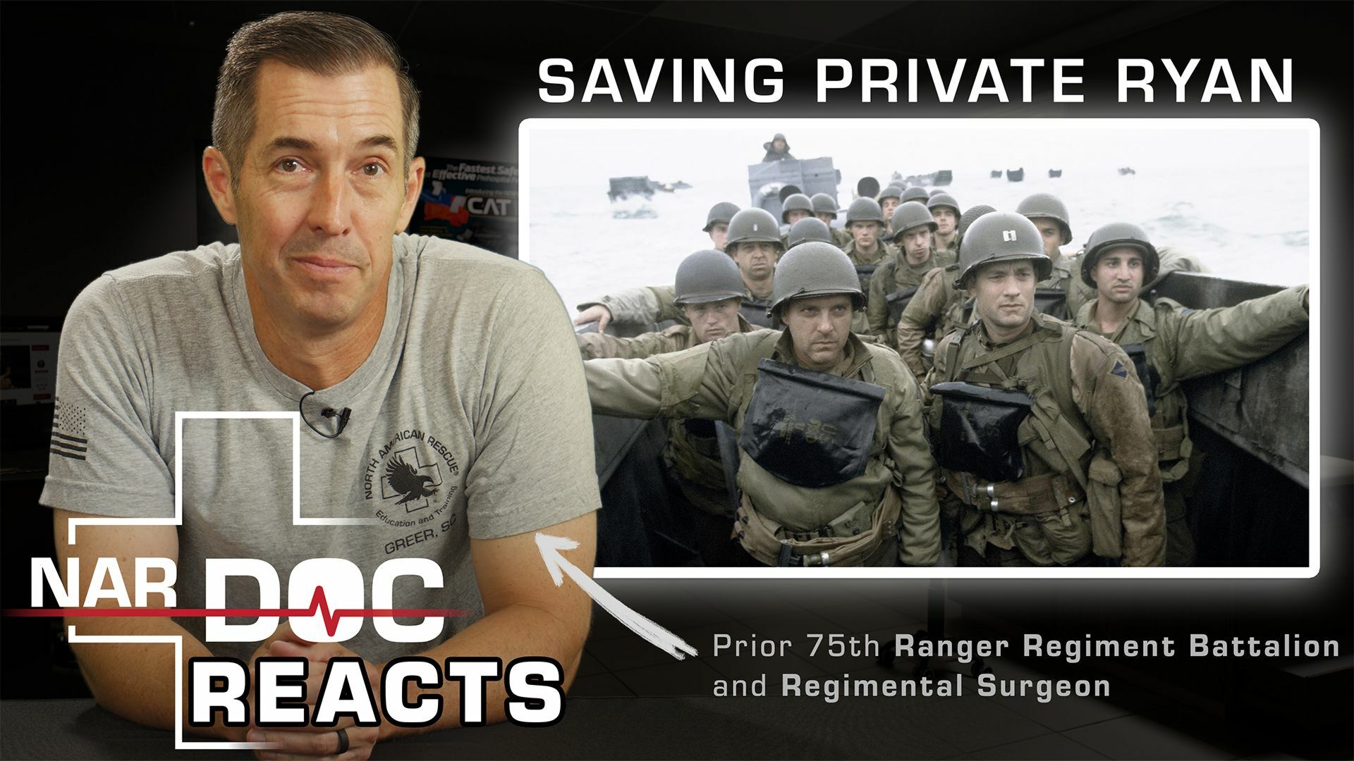 NAR Doc Reacts: Sympathetic Nervous System - "Saving Private Ryan"